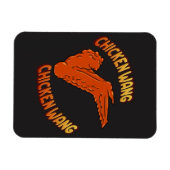 Chicken Wing Flexibele fotomagneet Magneet (Horizontaal)