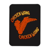 Chicken Wing Flexibele fotomagneet Magneet (Verticaal)