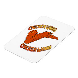 Chicken Wing Flexibele fotomagneet Magneet