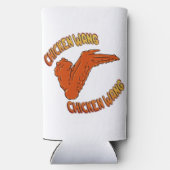 Chicken Wing Foam Slim Seltzer Koelbox Blikjeskoeler (Achterkant)