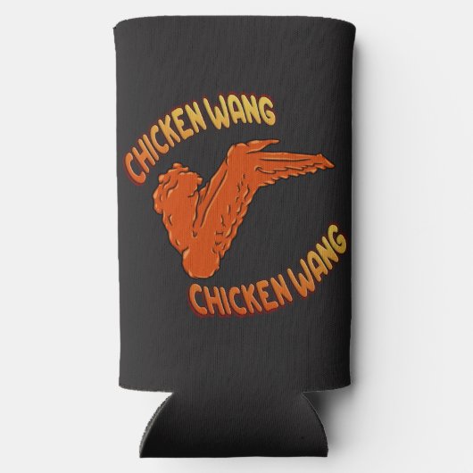Chicken Wing Foam Slim Seltzer Koelbox Seltzer Blikjeskoeler (Achterkant)