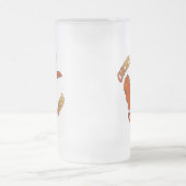 Chicken Wing Frosted Glass Mok (Center)