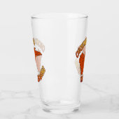 Chicken Wing Glass Cup Glas (Links)