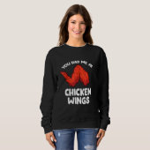 Chicken Wing had je me bij Chicken Wings Trui (Voorkant volledig)