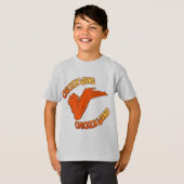 Chicken Wing Kinderen Basic T-shirt (Voorkant volledig)