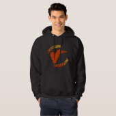 Chicken Wing Mannen Hoodie (Voorkant volledig)