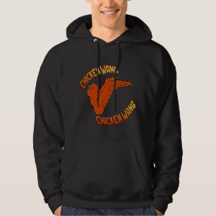 Chicken Wing Mannen Hoodie