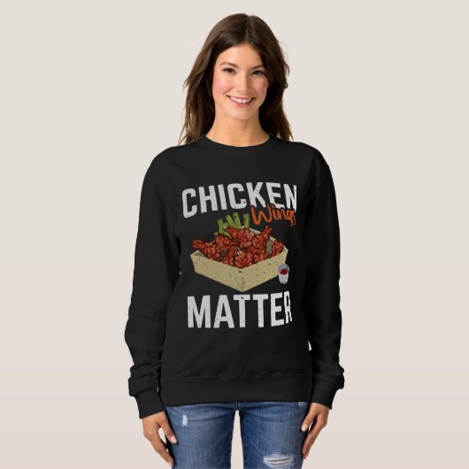 Chicken Wing Matter   Food Trui (Voorkant volledig)