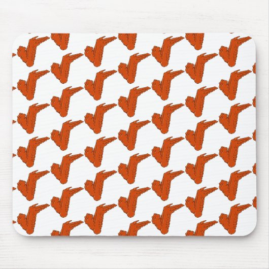 Chicken Wing Mousepad Muismat (Voorkant)