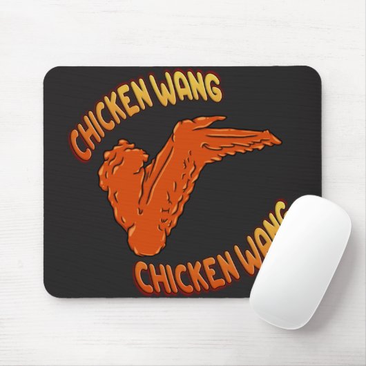 Chicken Wing Mousepad Muismat (Met muis)