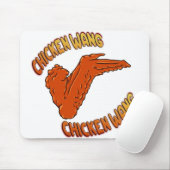 Chicken Wing Mousepad Muismat (Met muis)