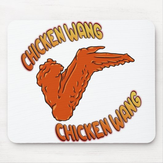 Chicken Wing Mousepad Muismat (Voorkant)