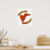 Chicken Wing Poster (Keuken)
