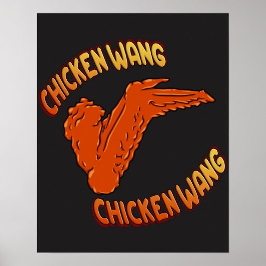 Chicken Wing Poster (Voorkant)