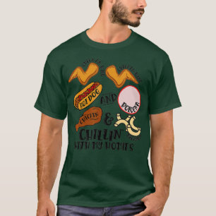 Chicken Wing Wing Hot Dog Bologna Viral T-shirt