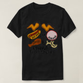 Chicken Wing Wing Hot Dog & Bologna Viral T-shirt (Design voorkant)