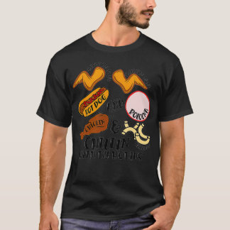 Chicken Wing Wing Hot Dog & Bologna Viral T-shirt