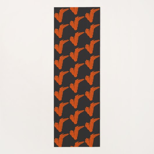 Chicken Wing Yoga Mat (Achterkant)