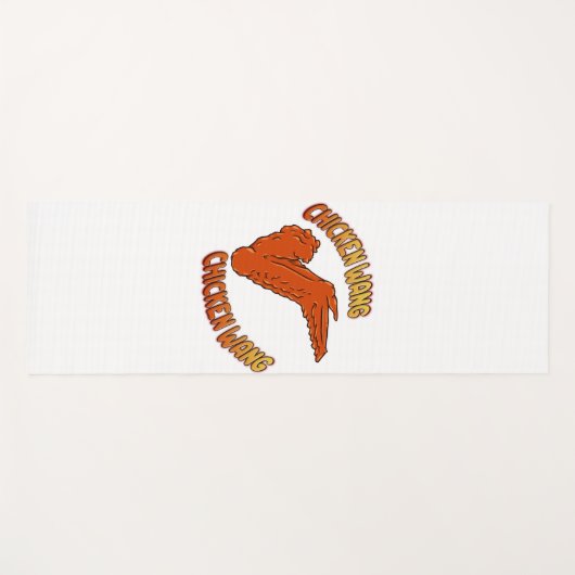 Chicken Wing Yoga Mat (Voorkant (horizontaal))