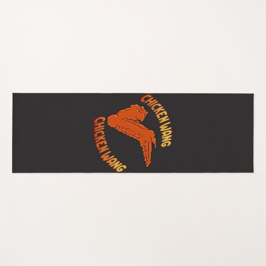 Chicken Wing Yoga Mat (Voorkant (horizontaal))