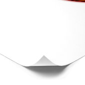 Chicken Wing Zazzle Glossy Poster (Hoek)