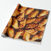 Chicken Wings Cadeaupapier (Uitgerold)