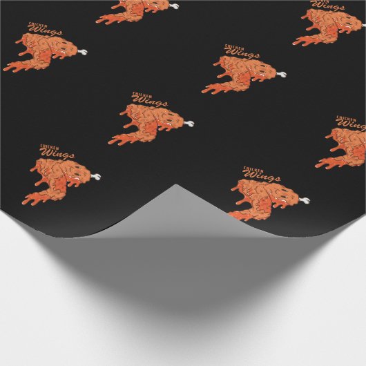 Chicken Wings Cadeaupapier (Hoek)