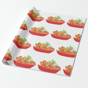 Chicken Wings Cadeaupapier