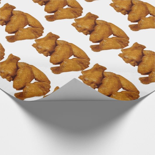 Chicken Wings Crispy Delicious Cadeaupapier (Hoek)