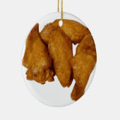 Chicken Wings Crispy Delicious Keramisch Ornament (Rechts)