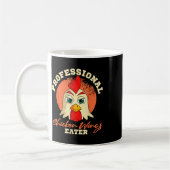 Chicken Wings Eater Retro Barbeque Buffalo Koffiemok (Links)