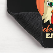 Chicken Wings Eater Retro Barbeque Buffalo Muismat (Hoek)