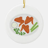 Chicken Wings Keramisch Ornament (Voorkant)