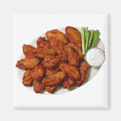 Chicken Wings Magneet (Voorkant)