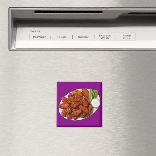 Chicken Wings Magneet (Insitu (Vaatwasser))