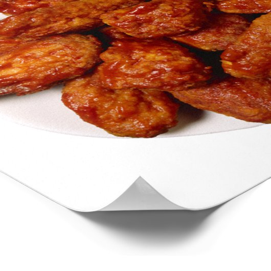 Chicken Wings Poster (Hoek)