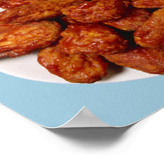 Chicken Wings Poster (Hoek)
