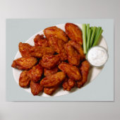 Chicken Wings Poster (Voorkant)