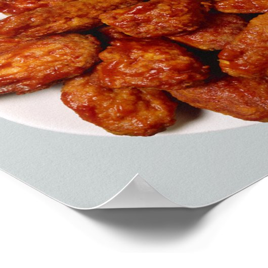 Chicken Wings Poster (Hoek)