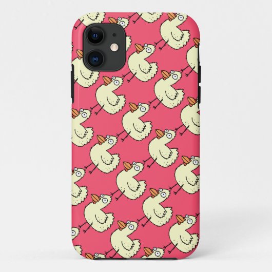 Chicken Wiskunde for Crazy Chicken Dames Case-Mate iPhone Case (Achterkant)