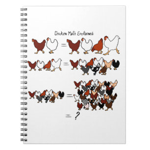 Chicken Wiskunde Notitieboek