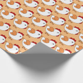Chicken Wrap Cadeaupapier (Hoek)