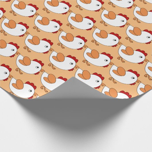 Chicken Wrap Cadeaupapier (Hoek)
