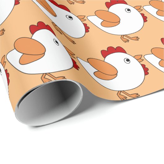 Chicken Wrap Cadeaupapier (Rol Hoek)