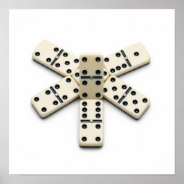 Chickenfoot Dominoes Poster