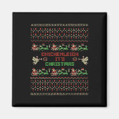 Chickenleigh Het is kerst Grappige Kerstmis Magneet (Voorkant)