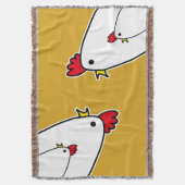 Chickens Deken (Voorkant Verticaal)