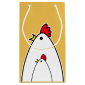 Chickens Klein Cadeauzakje (Achterkant)