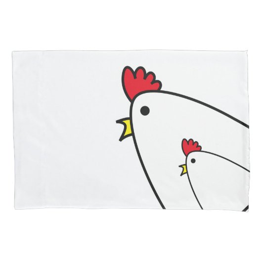 Chickens Kussensloop (Voorkant)