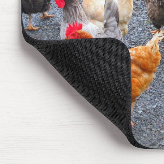 Chickens Mousepad Muismat (Hoek)